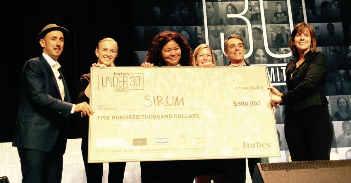 Social Entrepreneurs Win $1M in Prizes at Forbes Under 30 Summit - Case